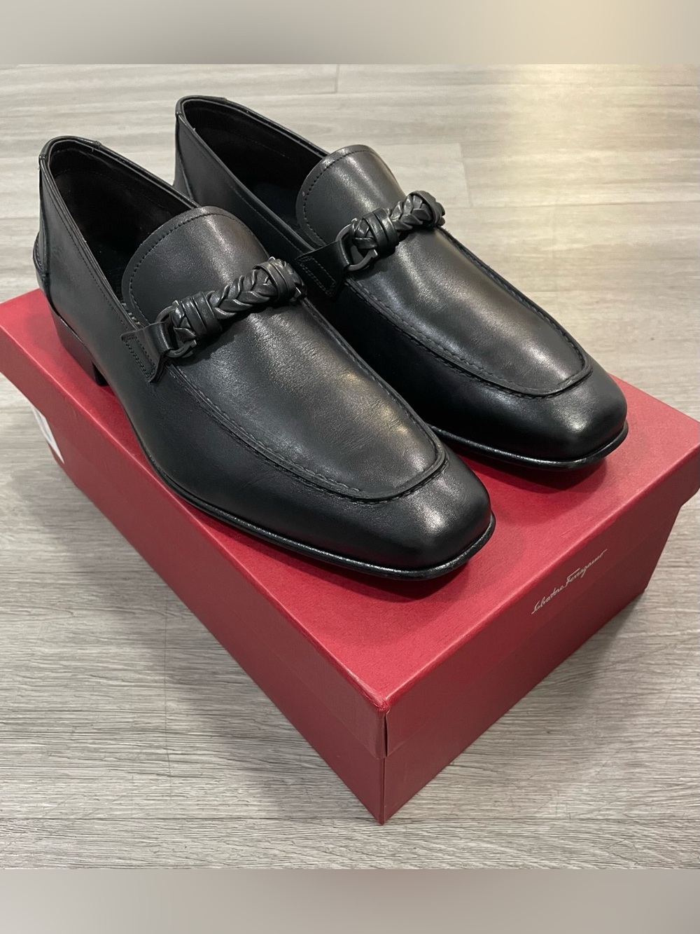 Ferragamo Buckle Loafers Size 8.5 EE